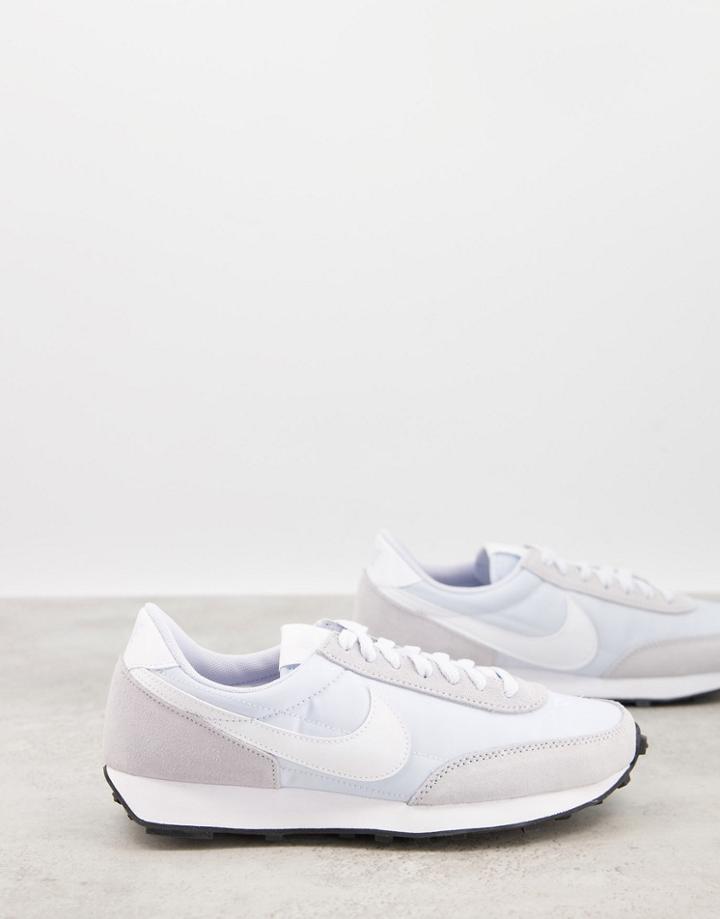 Nike Daybreak Sneakers In Baby Blue And White-blues