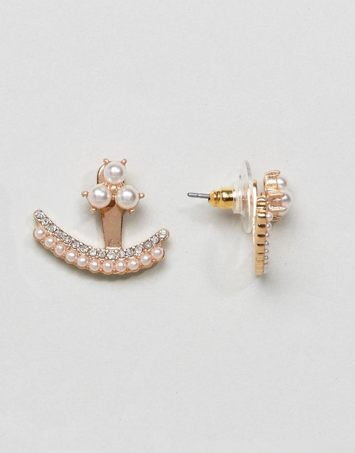 Aldo Gem Through & Through Earrings - Gold