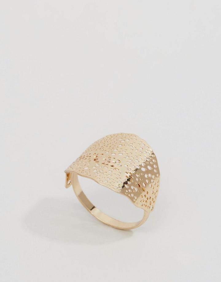 Selected Femme Dezzle Ring - Gold