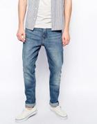 Weekday Jeans Friday Skinny Fit Blue Warning - Blue Warning