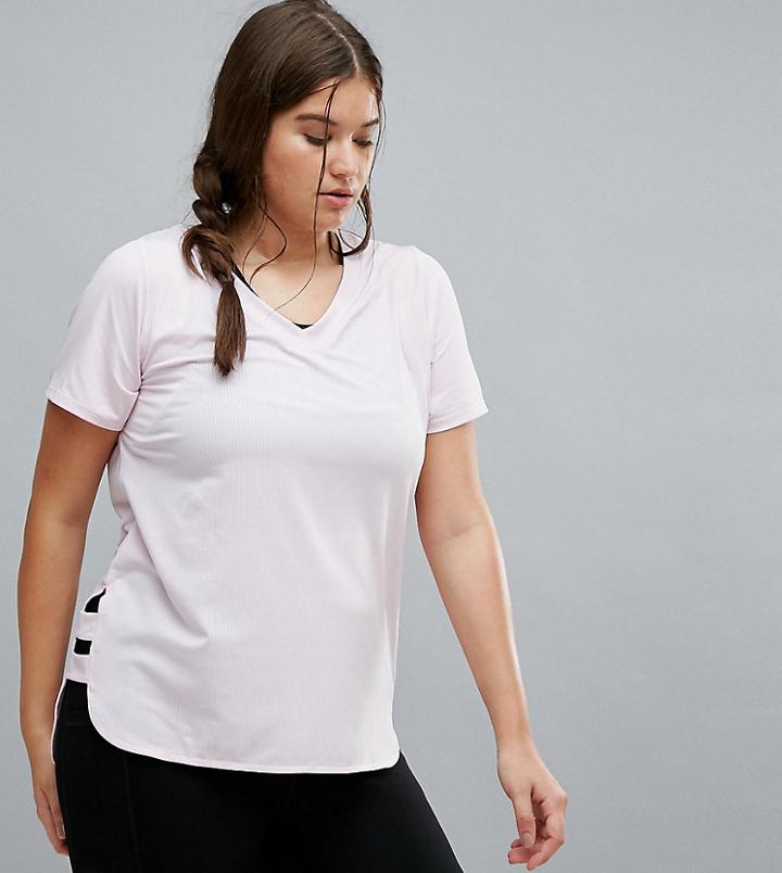 Nola Active Tee In Lilac - Purple