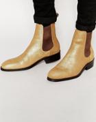 Windsor Smith Knottingham Chelsea Boots - Gold