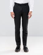 Ben Sherman Camden Super Skinny Dinner Suit Pants - Black