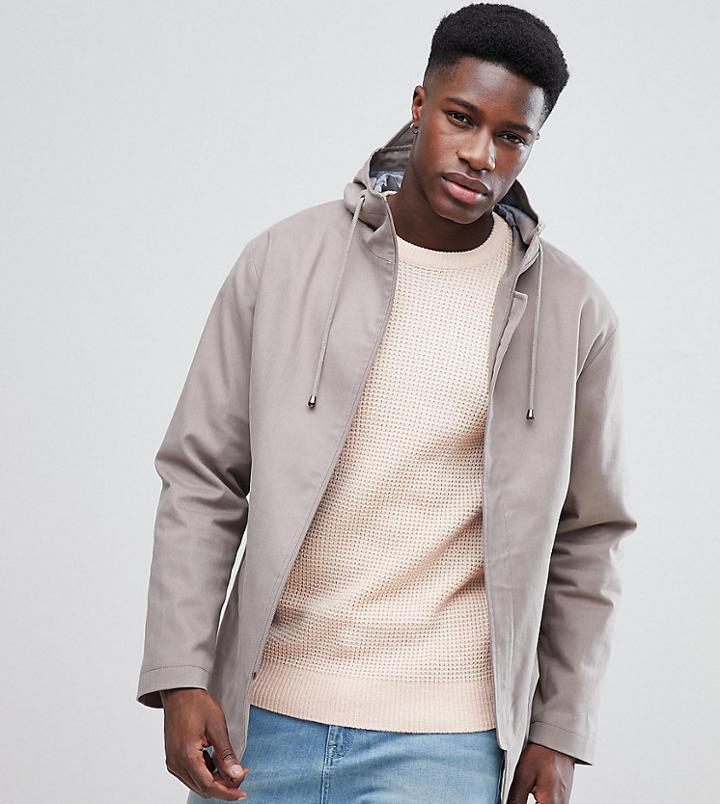 Noak Cotton Parka - Stone