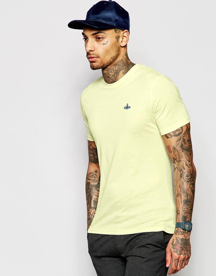 Vivienne Westwood Classic Orb T-shirt - Yellow