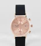 Reclaimed Vintage Inspired Silicone Watch In Black 36mm Exclusive To Asos - Black