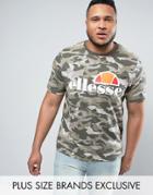 Ellesse Plus T-shirt With Classic Logo - Green