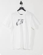 Nike Brand Mark Logo T-shirt In White