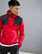 The North Face 1985 Mountain Jacket Hooded 2 Tone In Red/black - Red