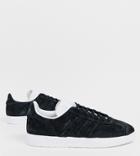 Adidas Originals Gazelle And Stitch Unisex Sneakers - Black