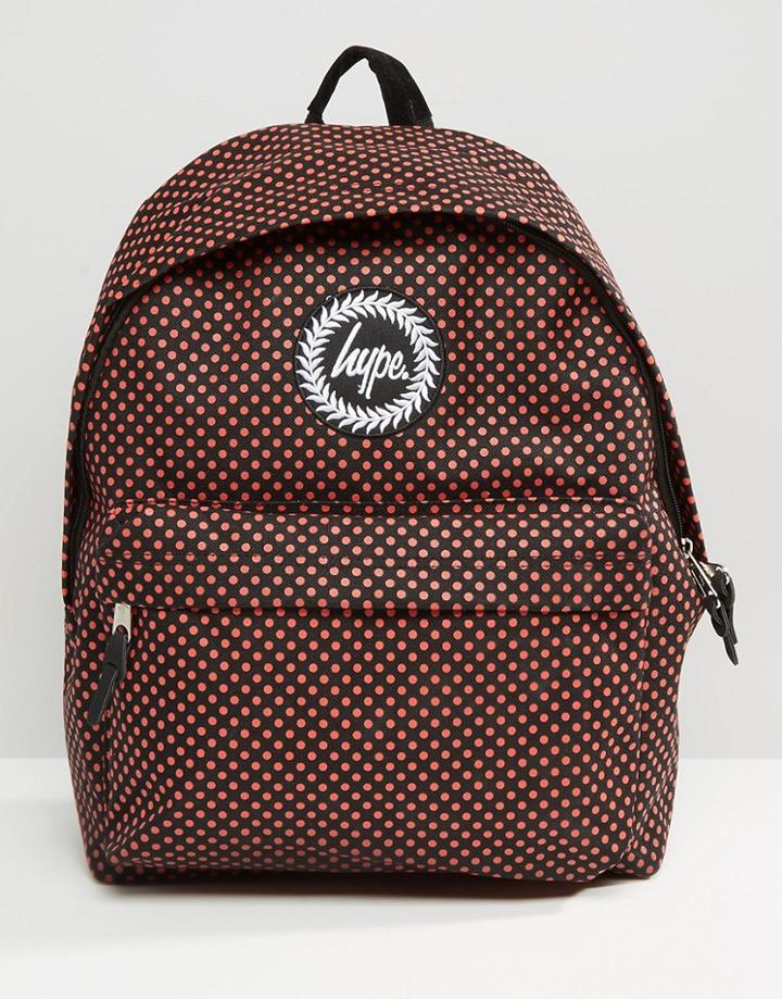 Hype Backpack Polka Dots - Red