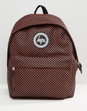 Hype Backpack Polka Dots - Red