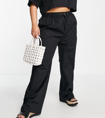 Dr Denim Plus Evie Pants In Black - Part Of A Set