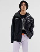 The North Face 92 Retro Rage Rain Jacket In Black - Black