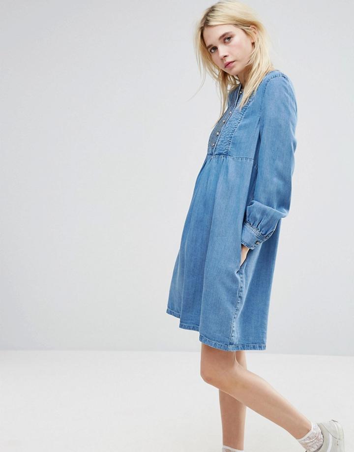 Paul & Joe Sister Chambray Dress - Blue