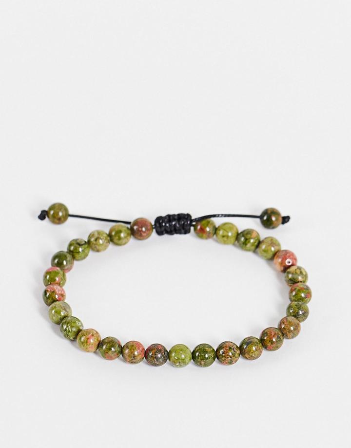 Bolongaro Trevor Marble Stone Beaded Bracelet-pink