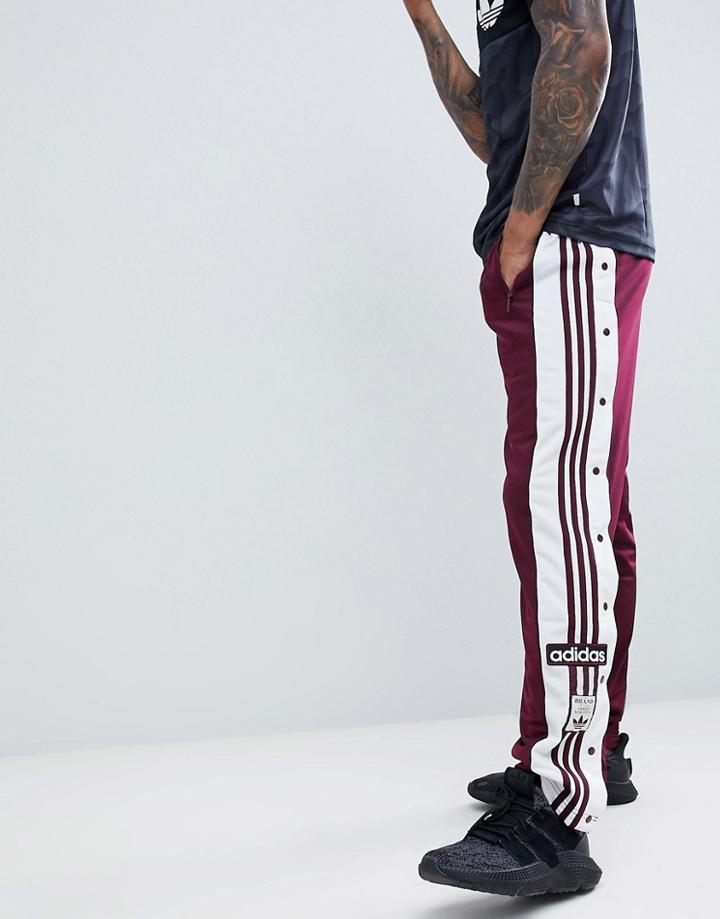 Adidas Originals Adibreak Popper Joggers In Red Dh5752 - Red