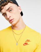 Nike Multi Futura T-shirt In Yellow