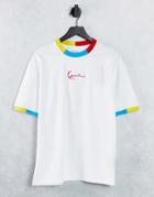 Karl Kani Small Signature T-shirt In White