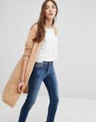 Blend She Camille Longline Cardigan - Pink