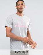 Ellesse T-shirt With Large Logo - Gray