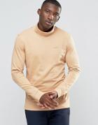 Puma Turtleneck Long Sleeve Sweatshirt - Tan