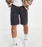 Reclaimed Vintage Inspired The 90s Classic Short In Sustainable Washed Black Denim