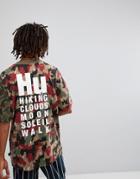 Adidas Originals X Pharrell Williams Hu Hiking Boxy T-shirt In Green Cy7866 - Green