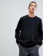 Bershka Sweatshirt In Black - Gray