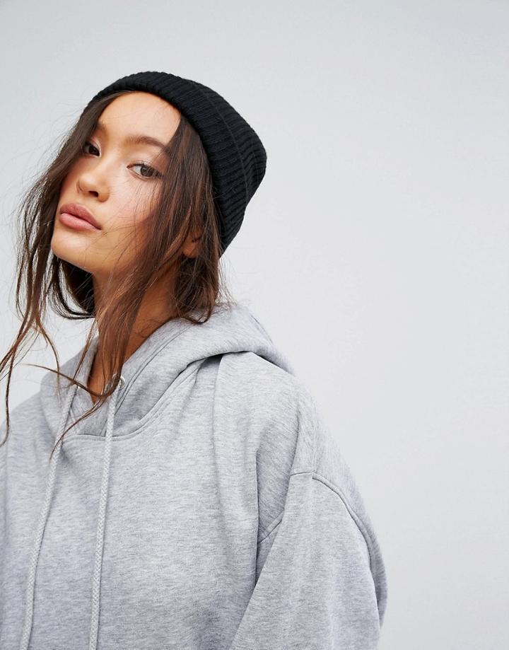Weekday Knitted Beanie - Black