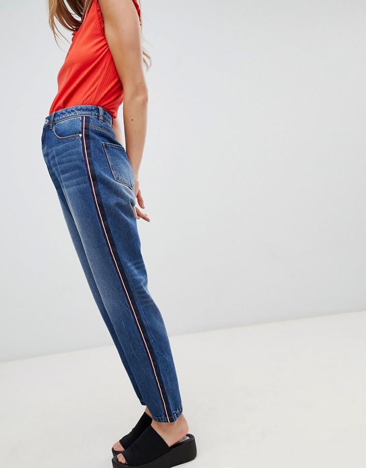 Jdy Tape Side Jeans - Blue