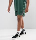 Puma Plus Retro Soccer Shorts In Green Exclusive To Asos 57658002 - Green