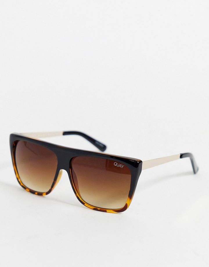 Quay Australia Otl Sunglasses In Tort