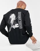 The North Face Steep Tech Long Sleeve T-shirt In Black