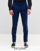 Only & Sons Slim Pants With Stretch - Blue