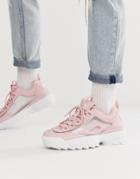 Fila Disruptor Ii Sneakers In Clear Pink