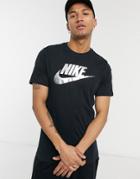 Nike Brand Mark Logo T-shirt In Black