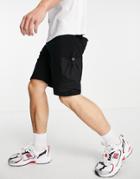 Topman Set Utility Shorts In Black
