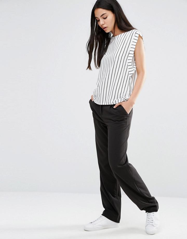 Vero Moda Peg Pants - Black
