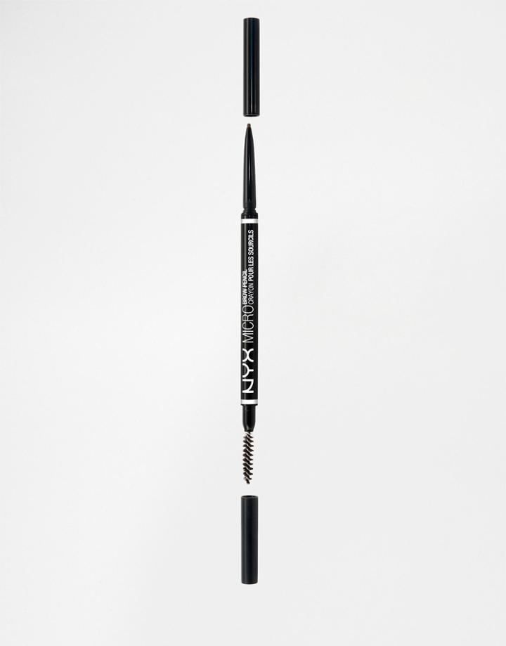 Nyx Micro Brow Pencil - Black
