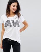 G-star Print Logo T-shirt - White