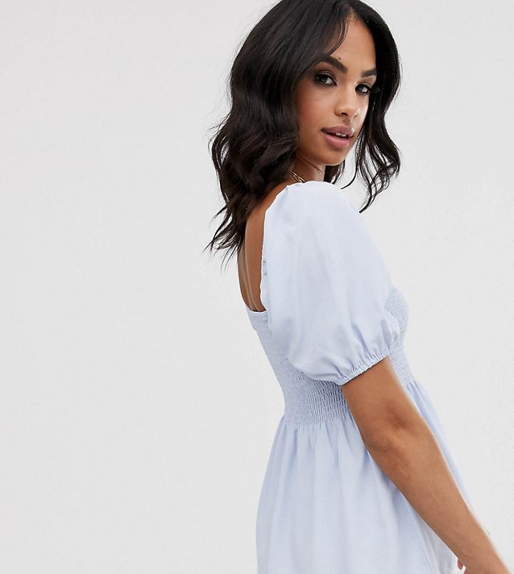 Vila Square Neck Smock Top