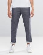 Scotch & Soda Trousers In Textured Pattern - Blue We
