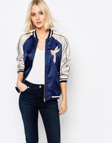 Gestuz Bomber - Navy Blazer