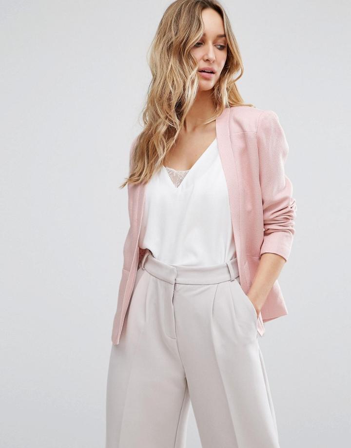 Sugarhill Boutique Spring Blazer - Pink