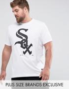 Majestic Plus Mlb White Sox T-shirt In White - White