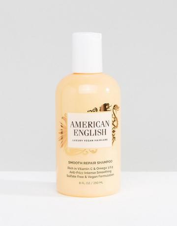 American English Smooth Repair Vegan Shampoo - Clear