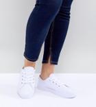Asos Design Daisy Wide Fit Sneakers - White