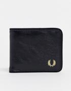 Fred Perry Classic Bifold Wallet In Black