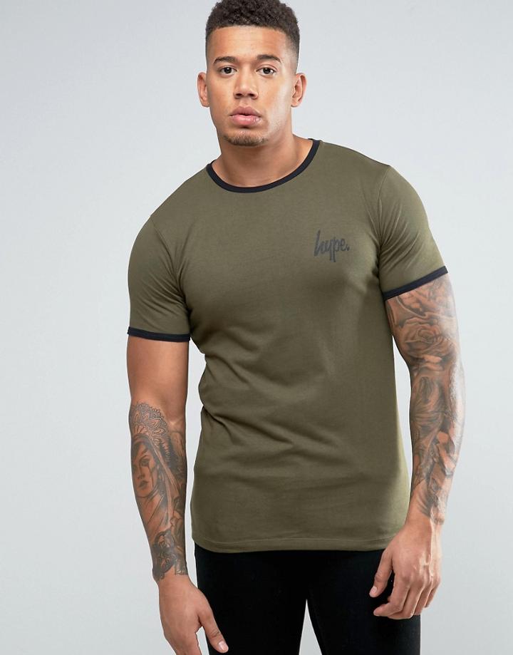 Hype Ringer T-shirt - Green